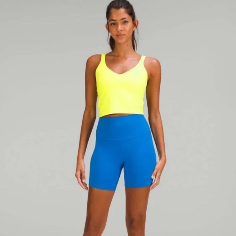Lululemon Align tank - Neon Yellow - Size 8